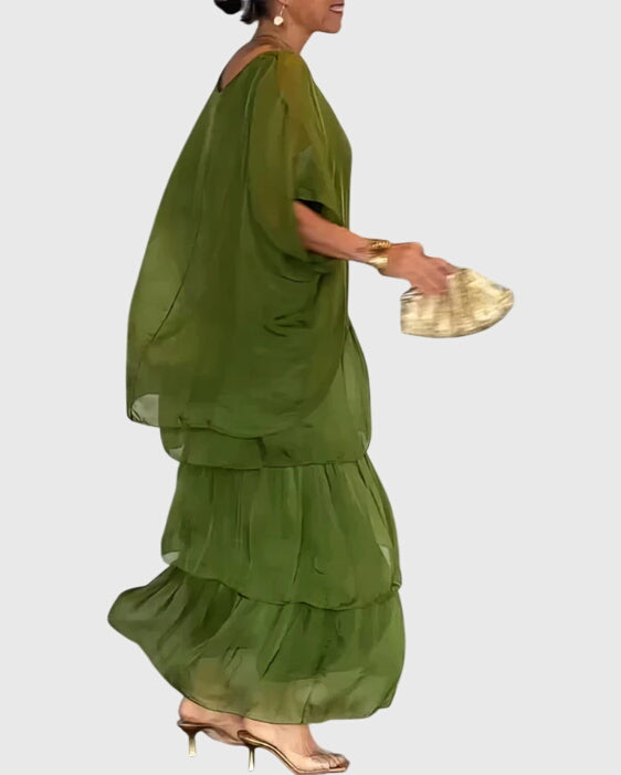 Evelyn | Long and Flowing Elegant Dress