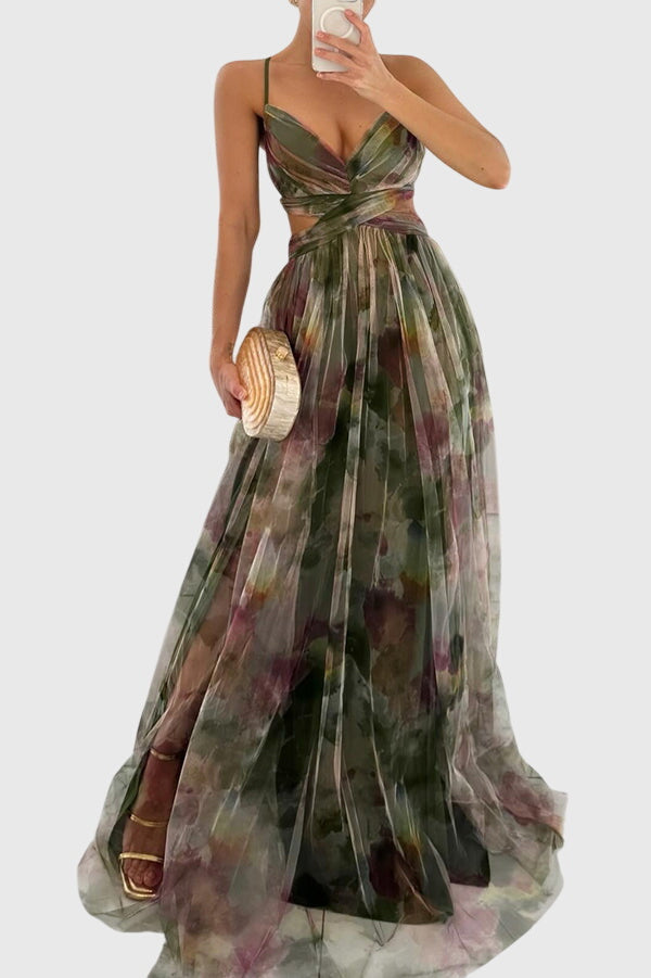 Evelyn | Floral Maxi Dress