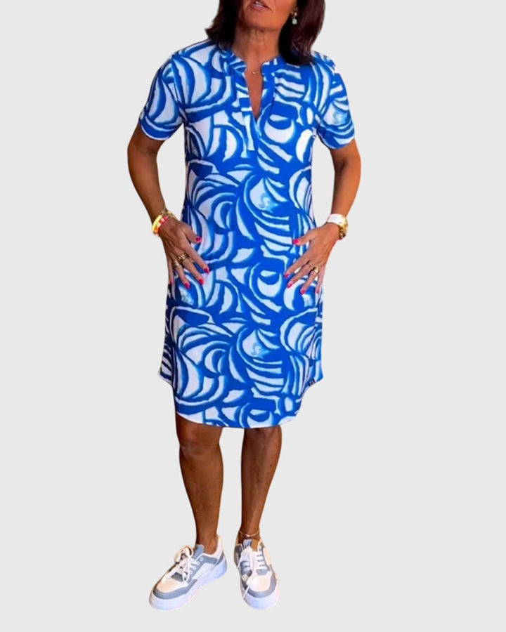 Evelyn | Flattering Avenue Walk Dress