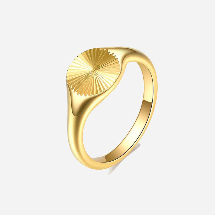 Evelyn | Sunburst Ring 18K Gold