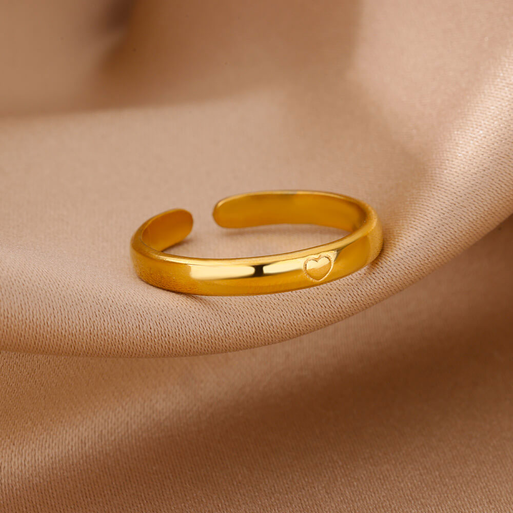 Evelyn | Love Ring 18K Gold