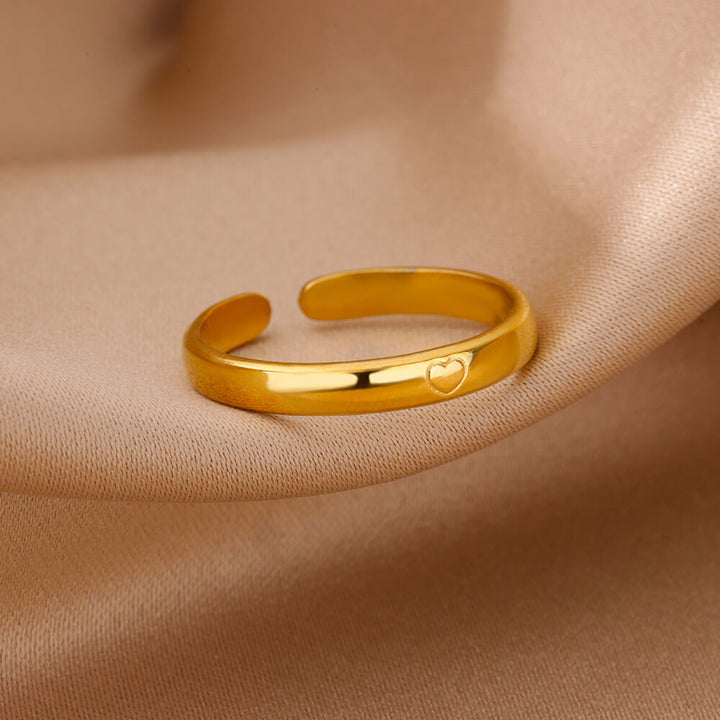Evelyn | Love Ring 18K Gold