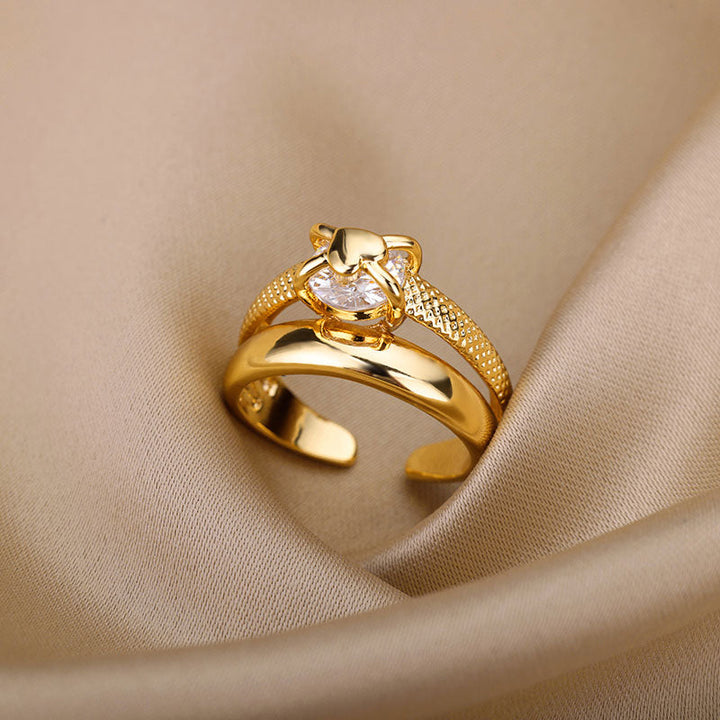 Evelyn | Ring 18K Gold