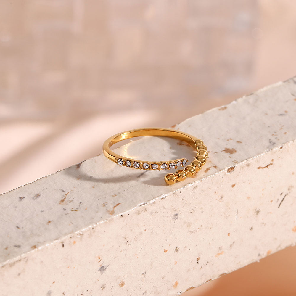 Evelyn | Shine Ring 18K Gold