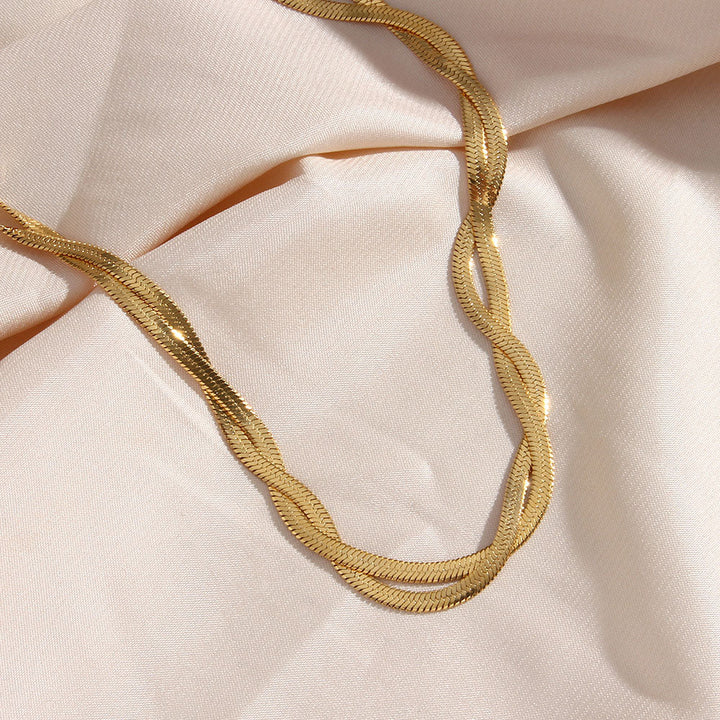 Evelyn | Twisted Bracelet 18K Gold