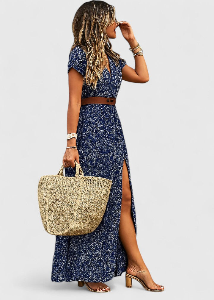 Evelyn | Stylish Boho Maxi Dress