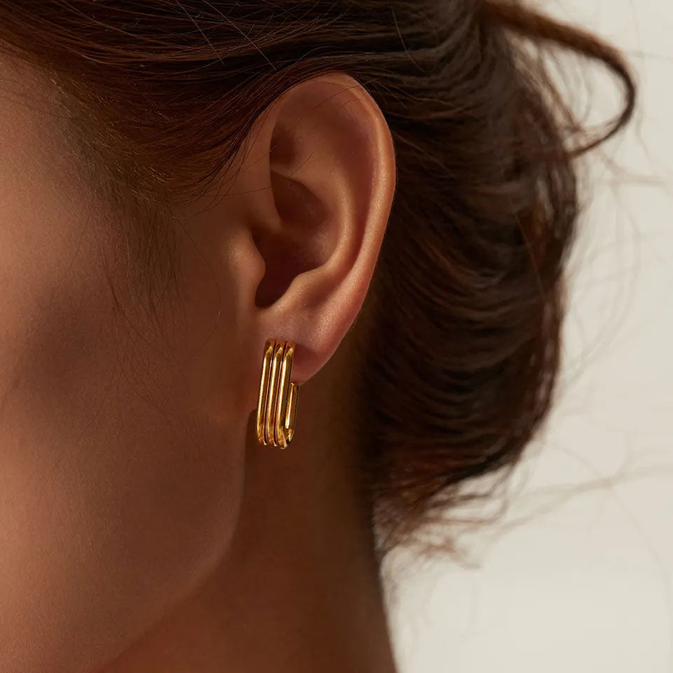 Evelyn | 18K Gold Earrings