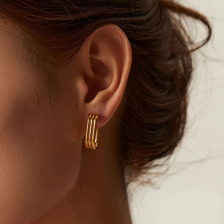 Evelyn | 18K Gold Earrings