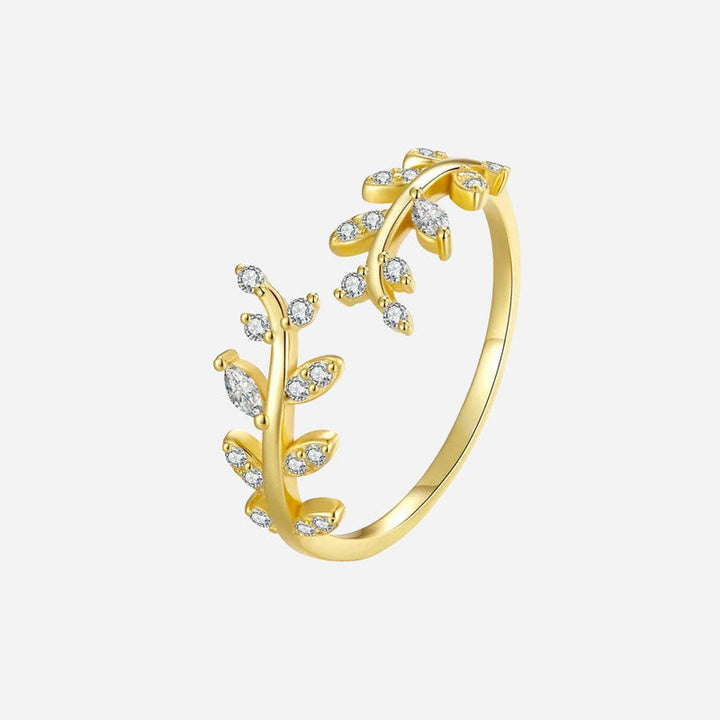 Evelyn | Zirconia Ring 18K Gold