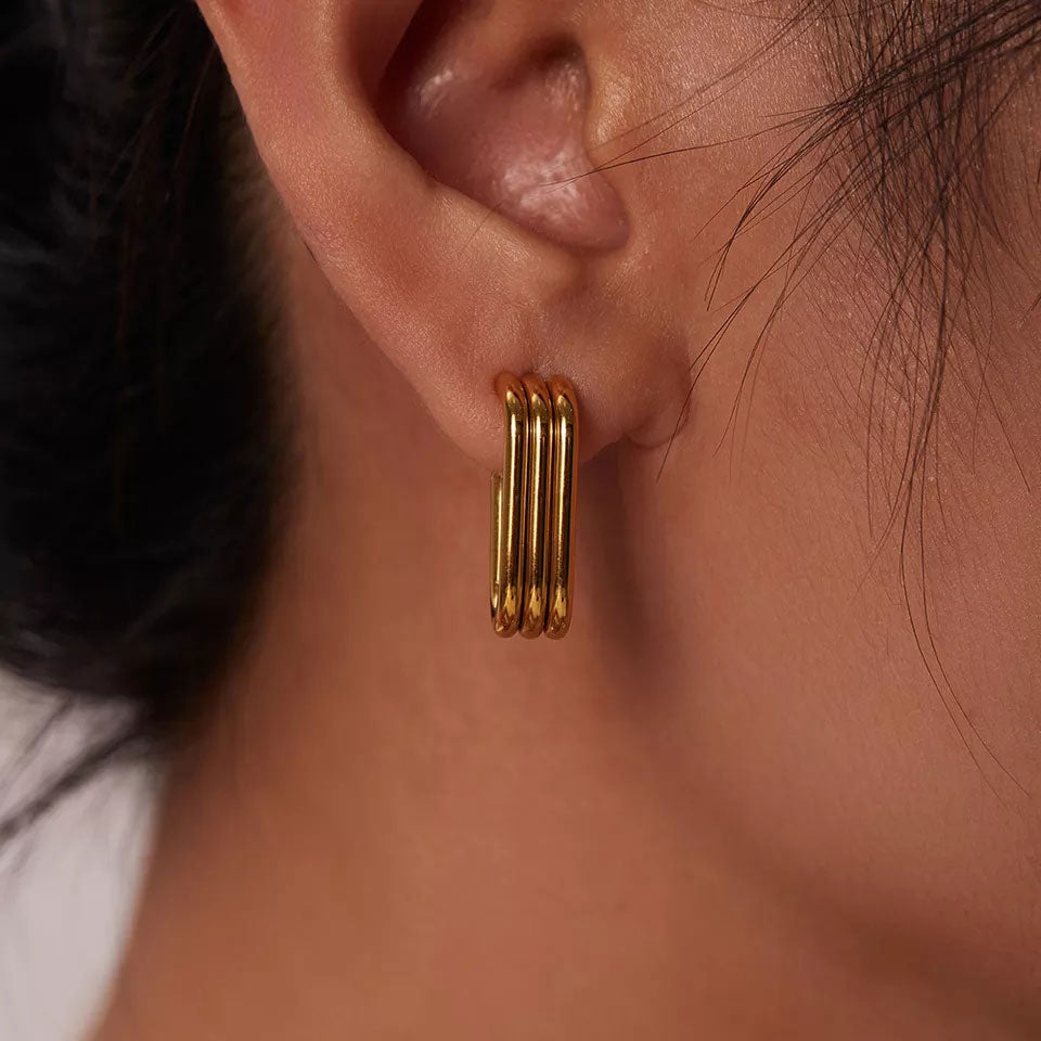 Evelyn | 18K Gold Earrings