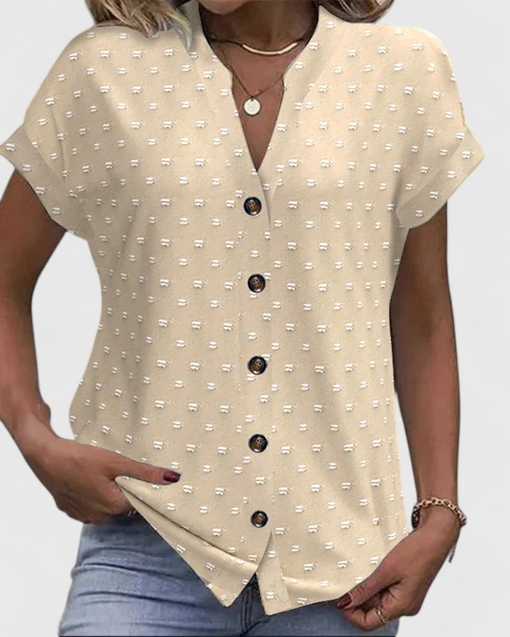 Evelyn | Comfortable V-Neck Shirt