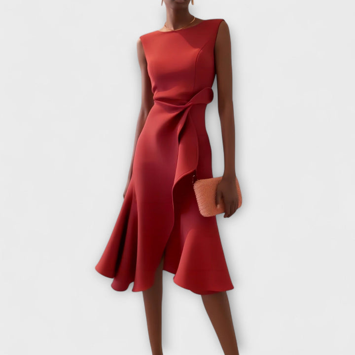 Evelyn | Sophisticated Midi Dress