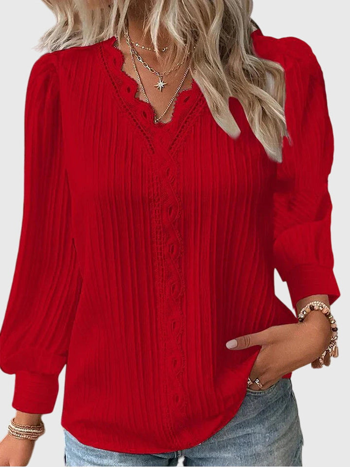 Evelyn | Elegant Pullover Blouse