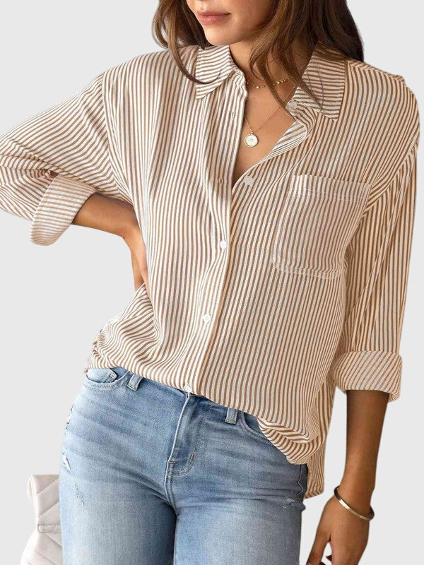 Evelyn | Collared Neck Shirt