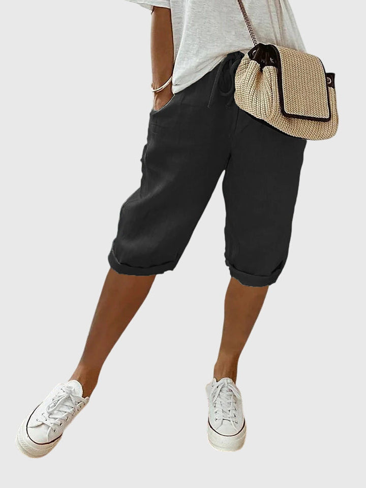 Evelyn | Elegant Paisley Pants