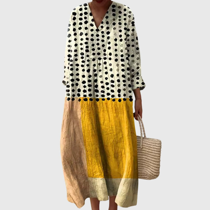 Evelyn | Geometric Dress