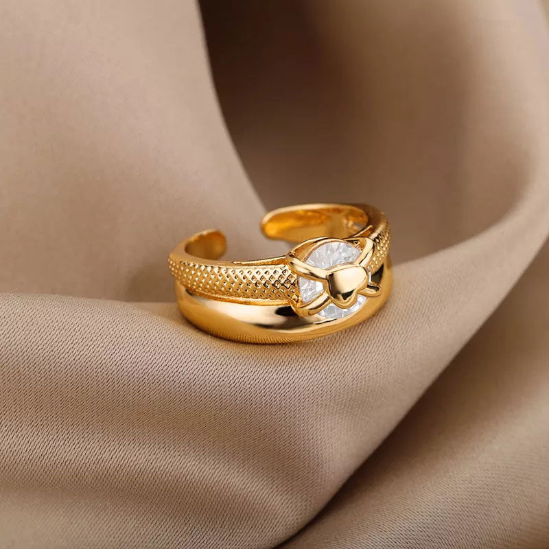 Evelyn | Ring 18K Gold