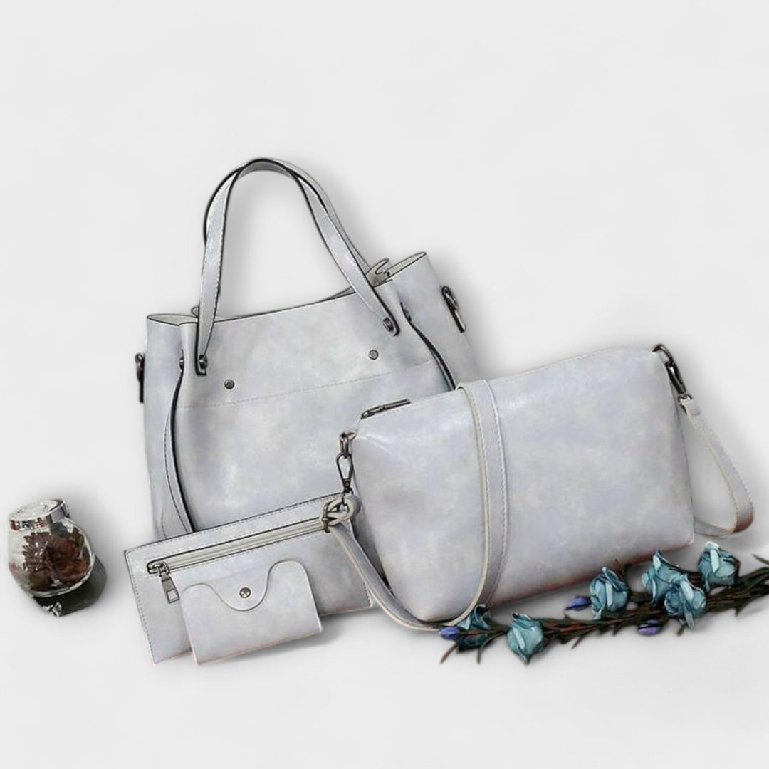 Evelyn | 4-Piece Vintage Bag Set