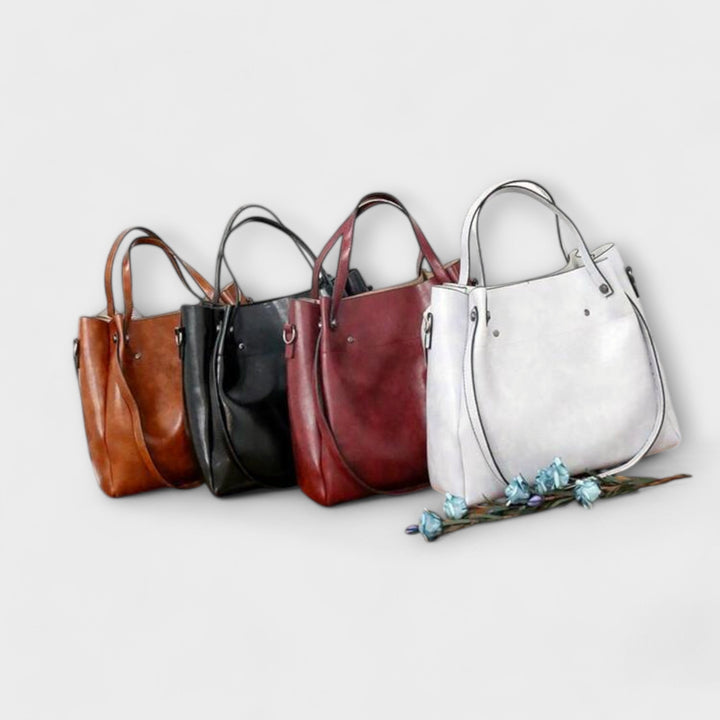 Evelyn | 4-Piece Vintage Bag Set