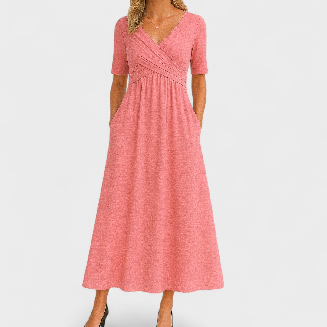 Evelyn | Elegant Midi Dress