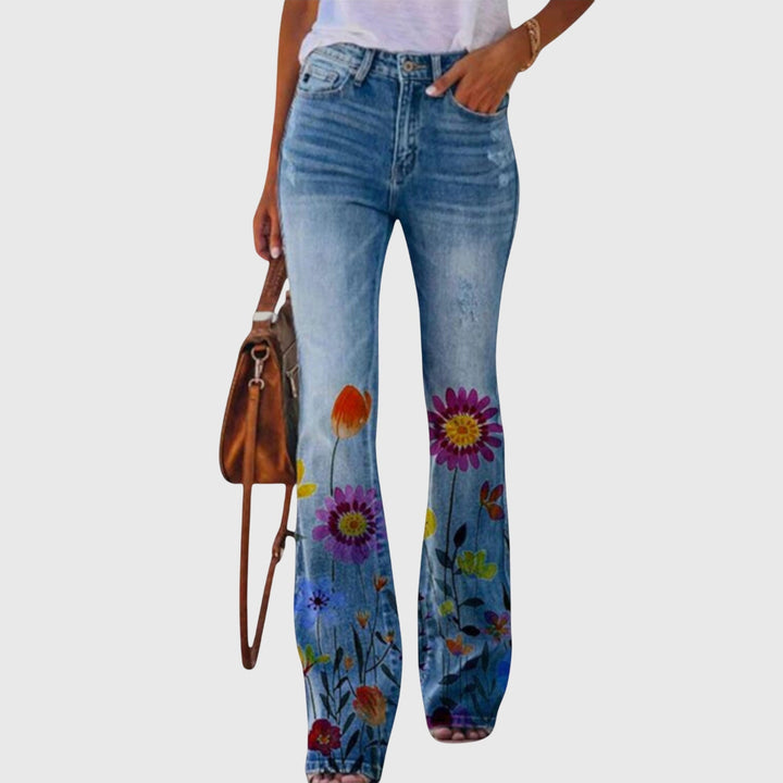 Evelyn | Floral Print Pants