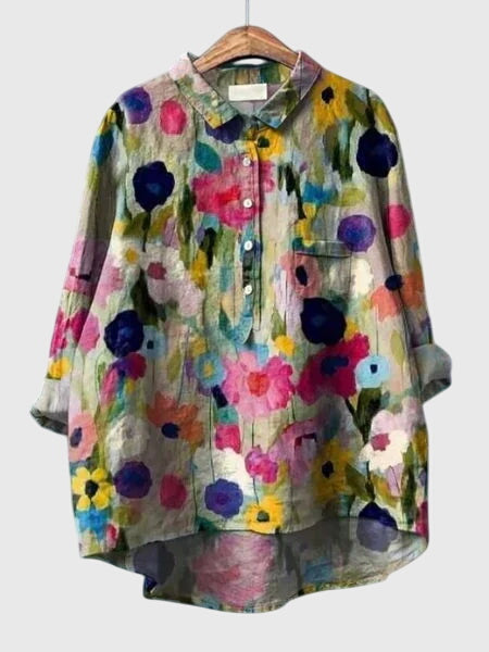 Evelyn | Floral Print Blouse
