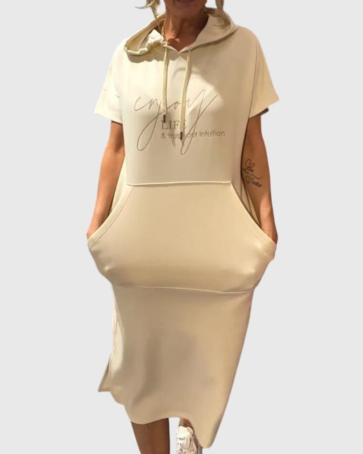 Evelyn | Casual Hoodie Dress