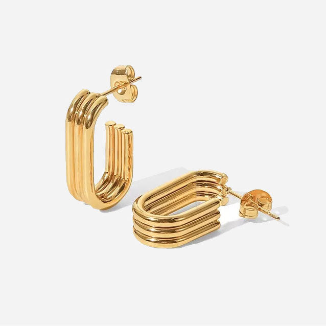 Evelyn | 18K Gold Earrings
