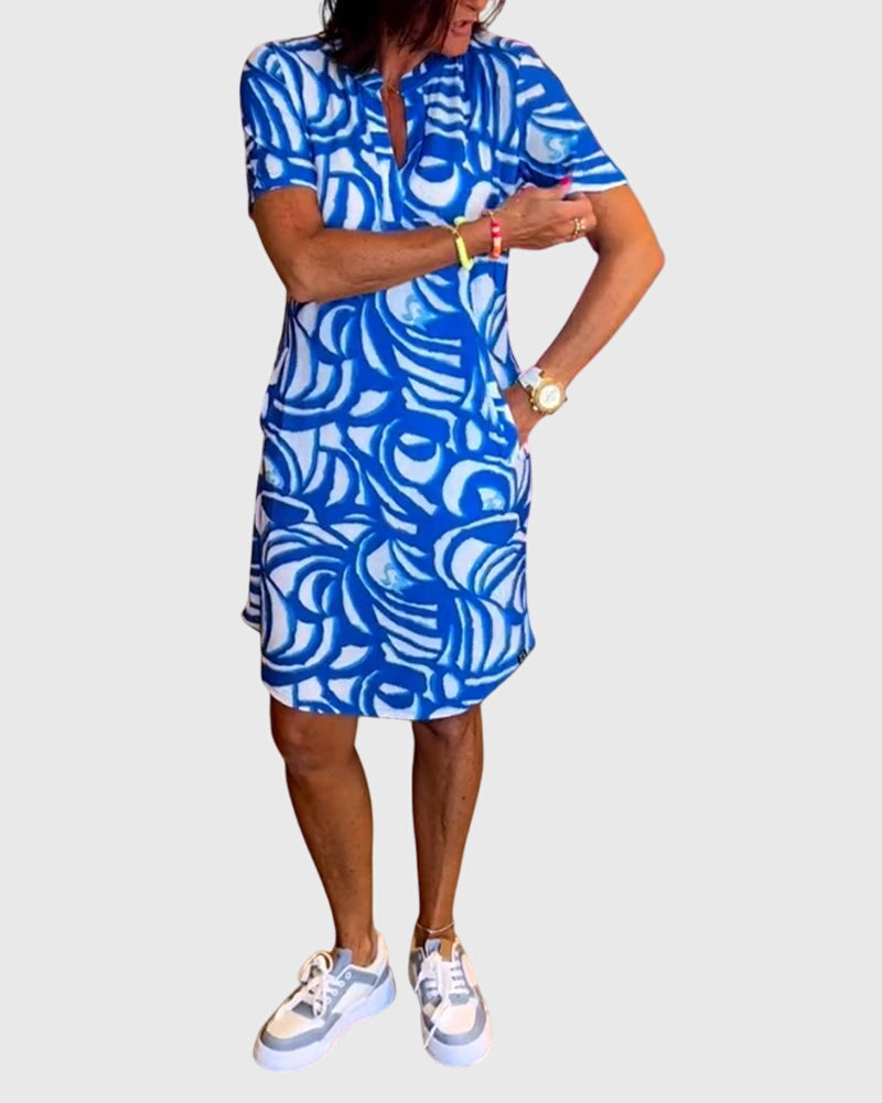 Evelyn | Flattering Avenue Walk Dress