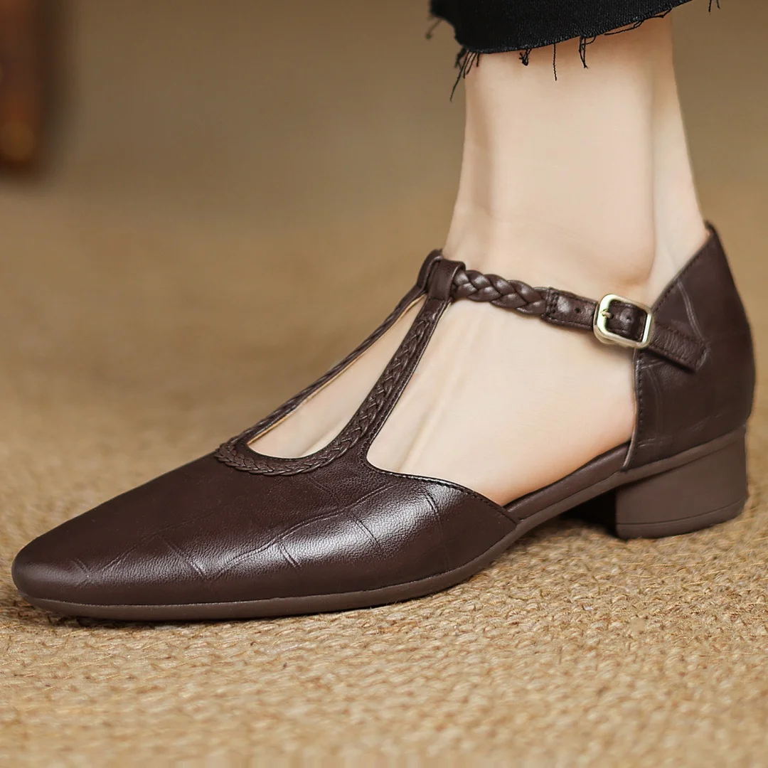 Evelyn | Kepa Leather Mary Janes