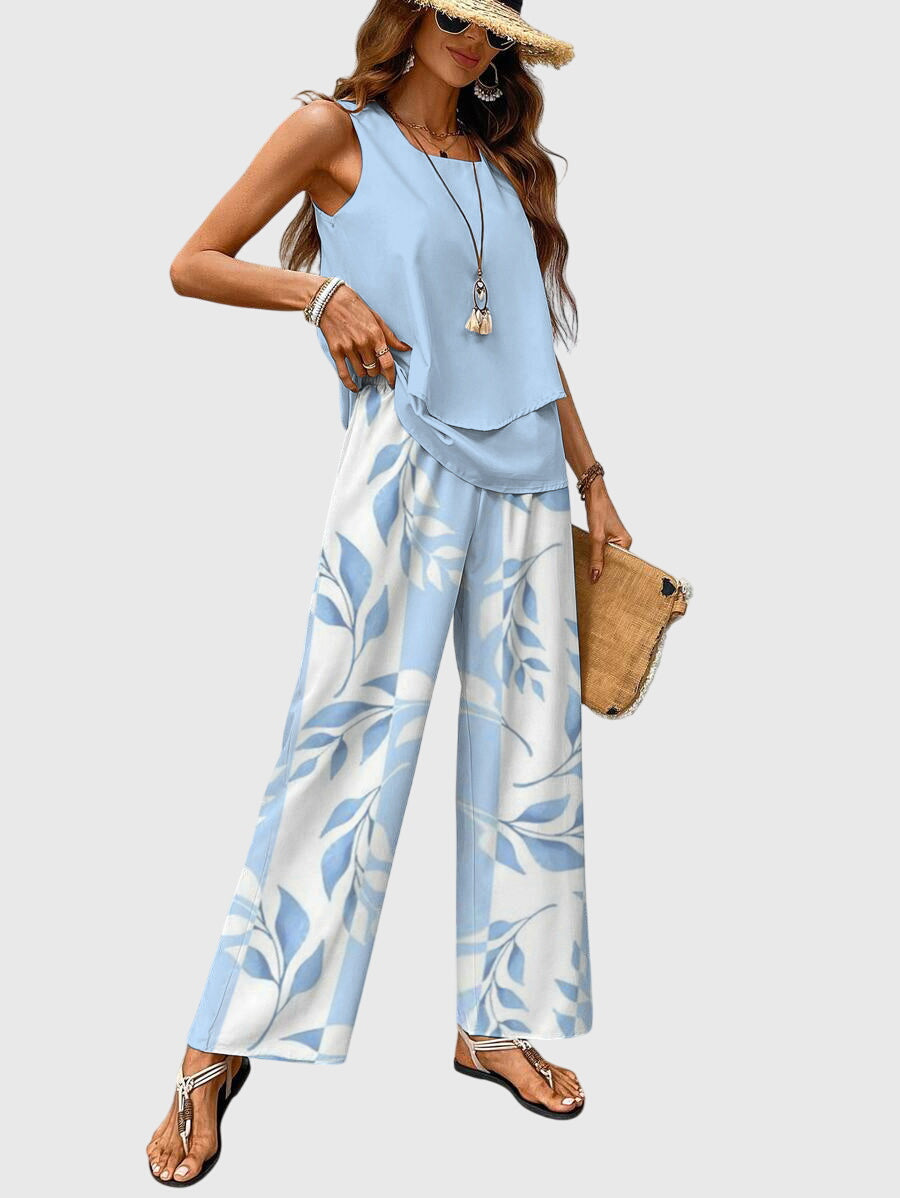 Evelyn | Elegant 2-Piece Summer Set