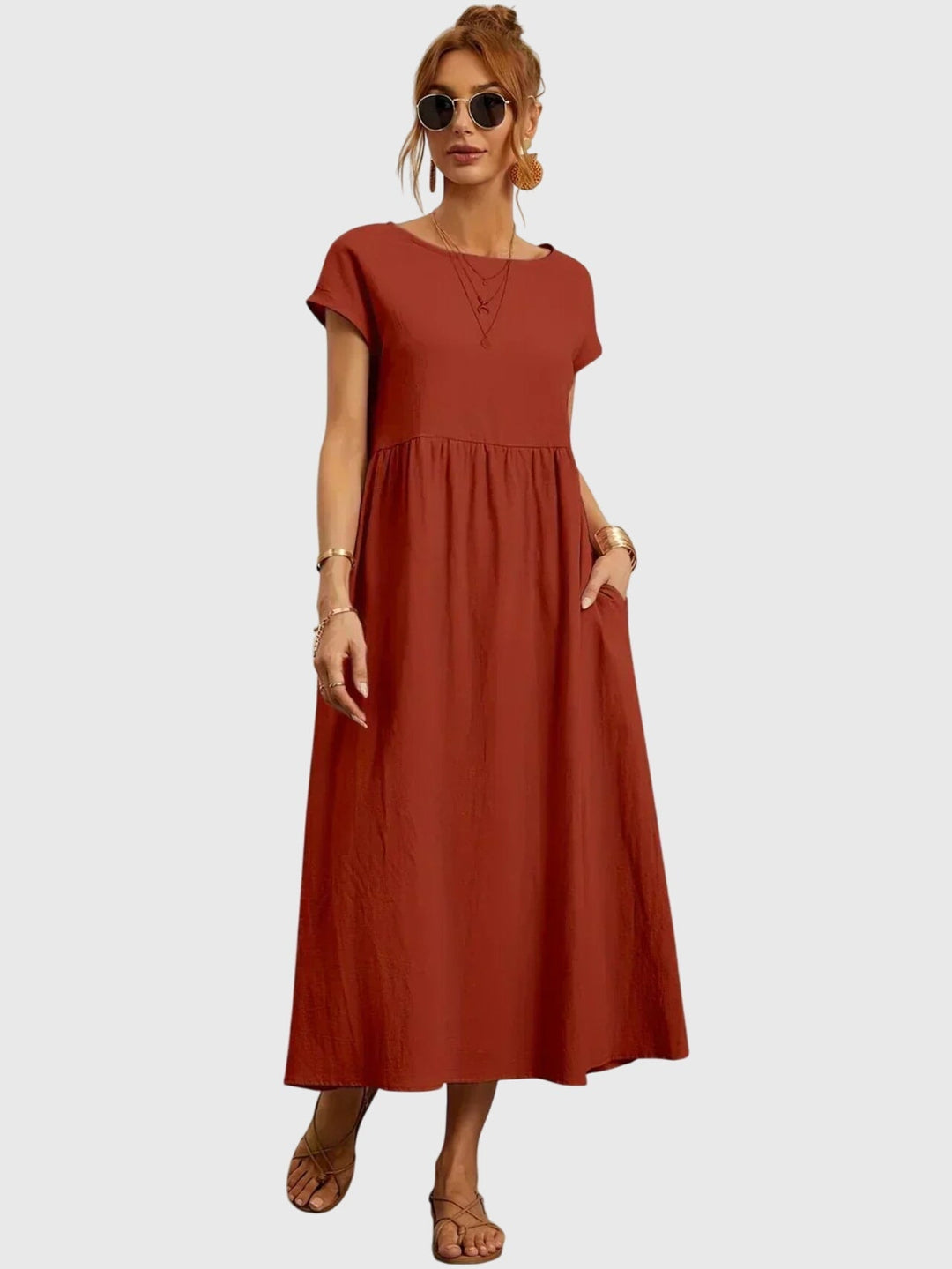 Evelyn | Casual Pocket Dress