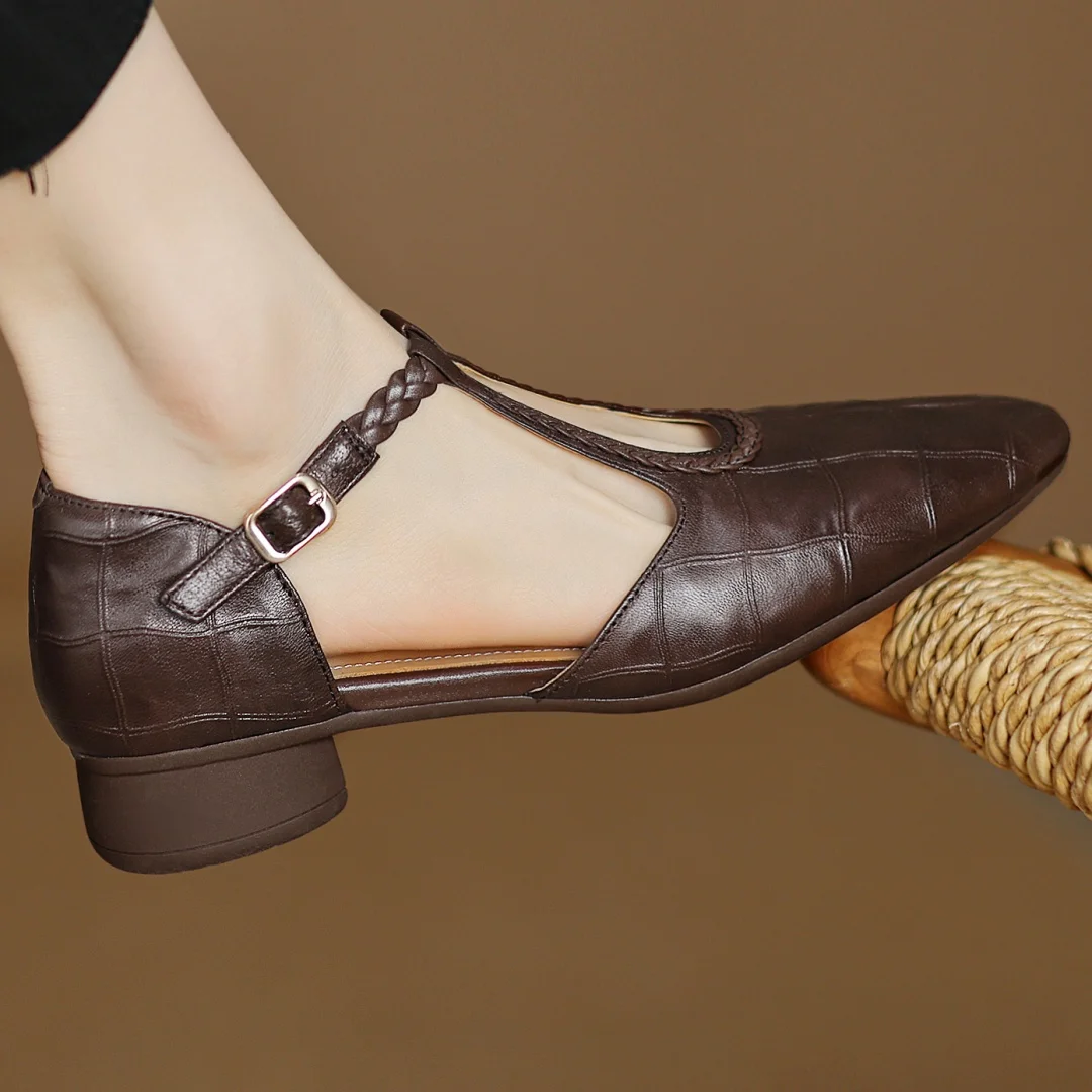 Evelyn | Kepa Leather Mary Janes