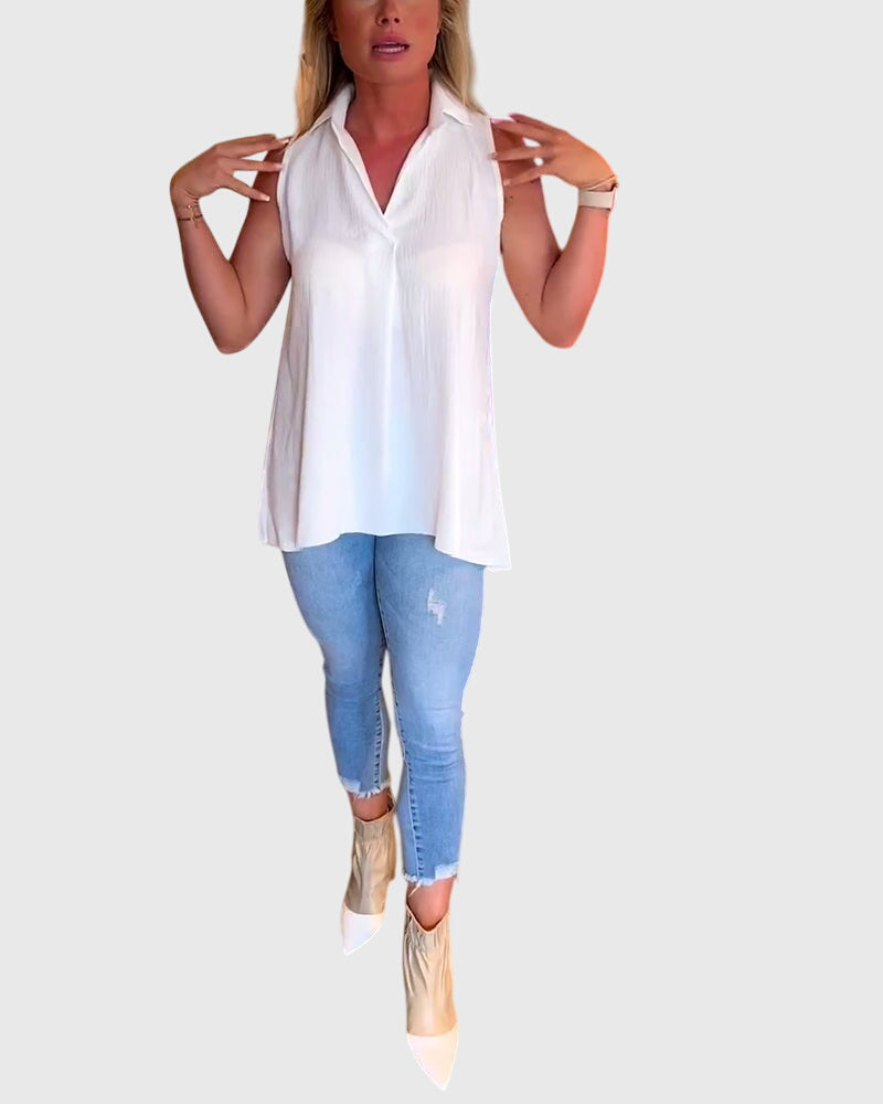 Evelyn | Sleeveless Top