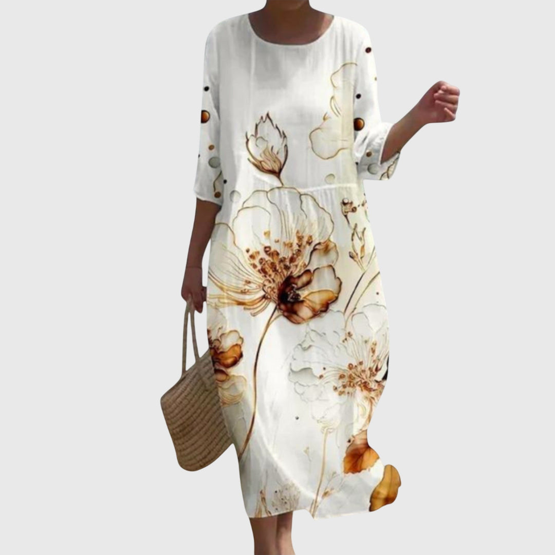 Evelyn | Stylish Floral Maxi Dress