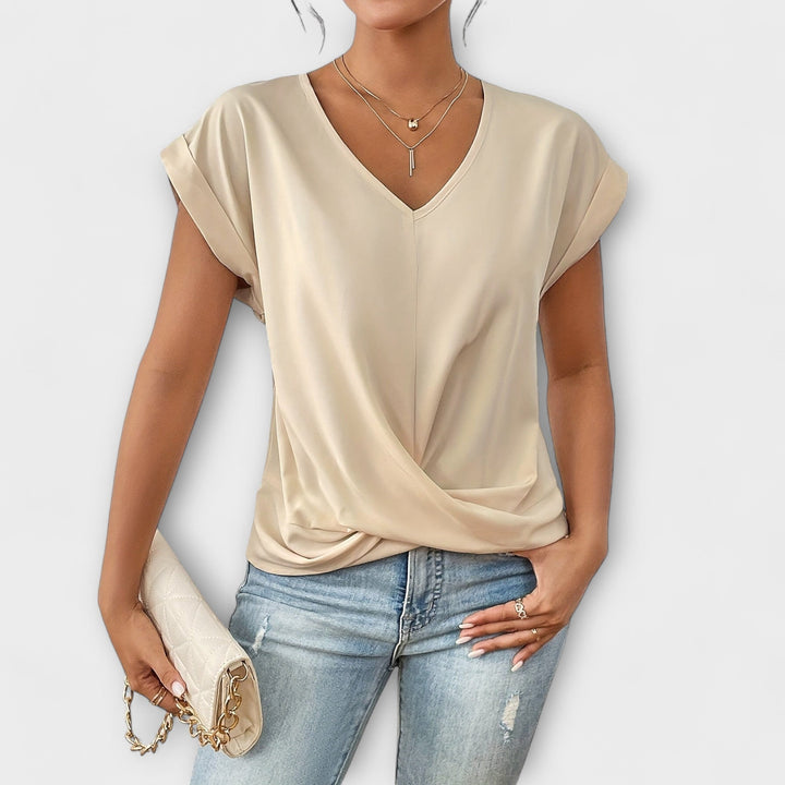 Evelyn | Elegant V-neck Top