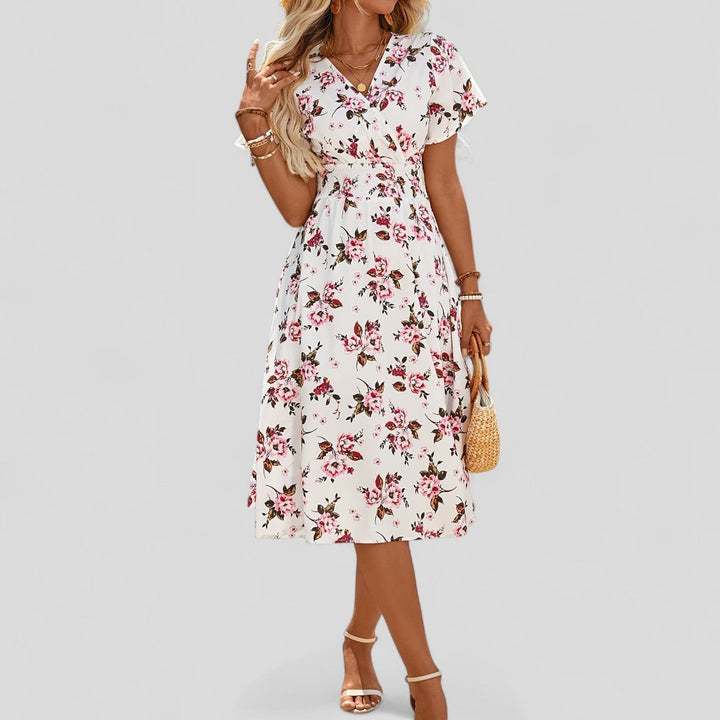 Evelyn | Comfortable Summer Midi Dress