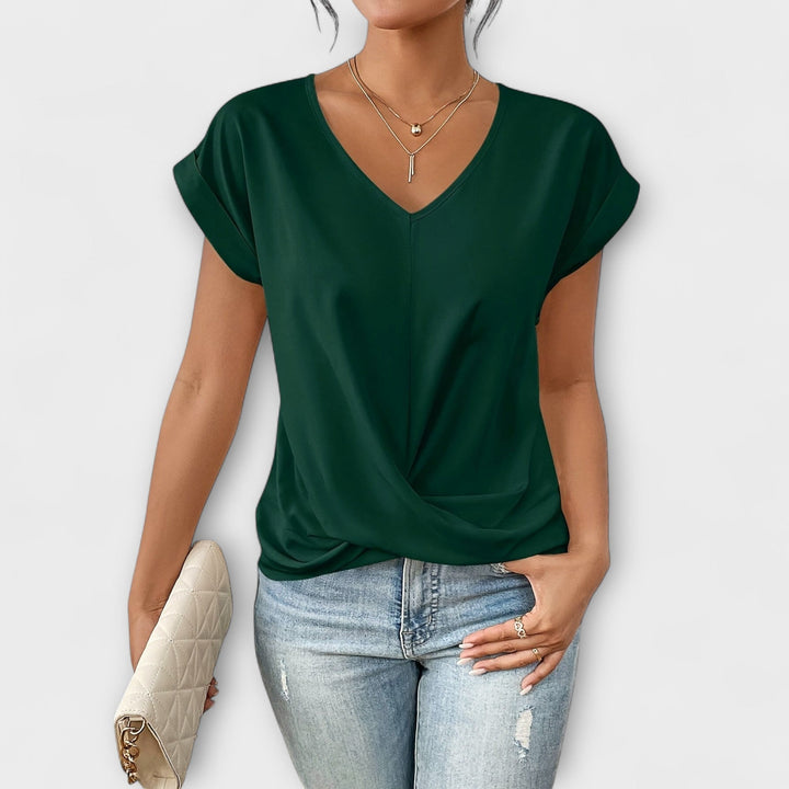 Evelyn | Elegant V-neck Top