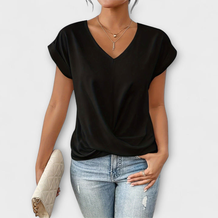 Evelyn | Elegant V-neck Top