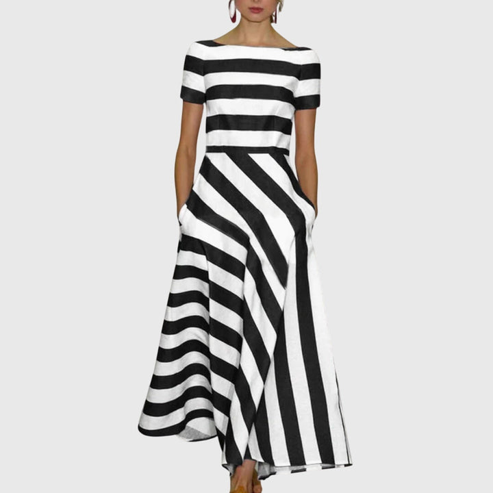Evelyn | Striped Dress