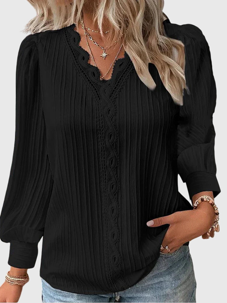 Evelyn | Elegant Pullover Blouse