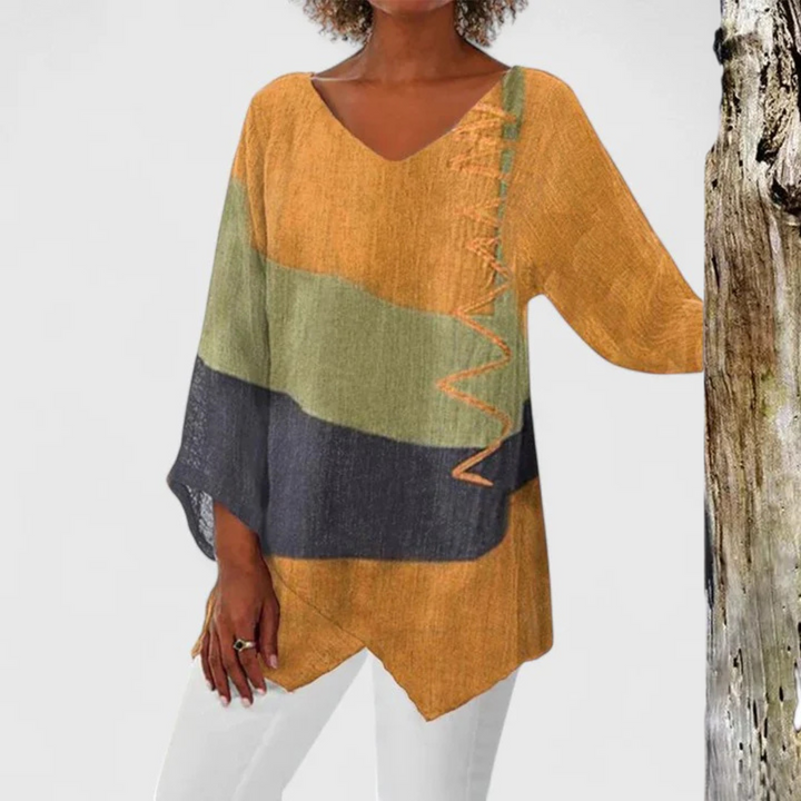 Evelyn | Elegant V-Neck Tunic