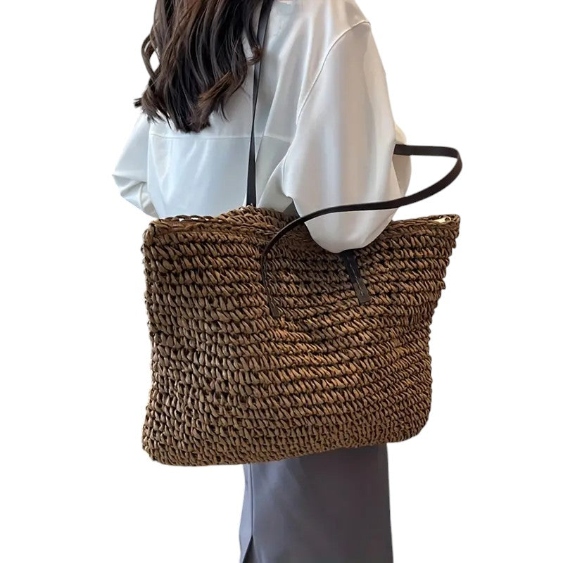 Evelyn | Woven Tote Bag