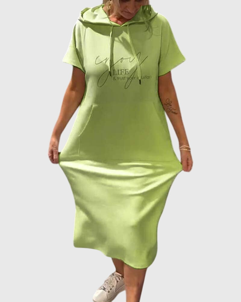 Evelyn | Casual Hoodie Dress