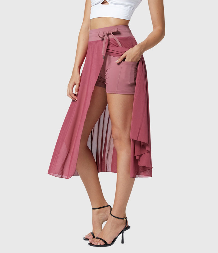 Evelyn | Elegant 2-in-1 Skirt