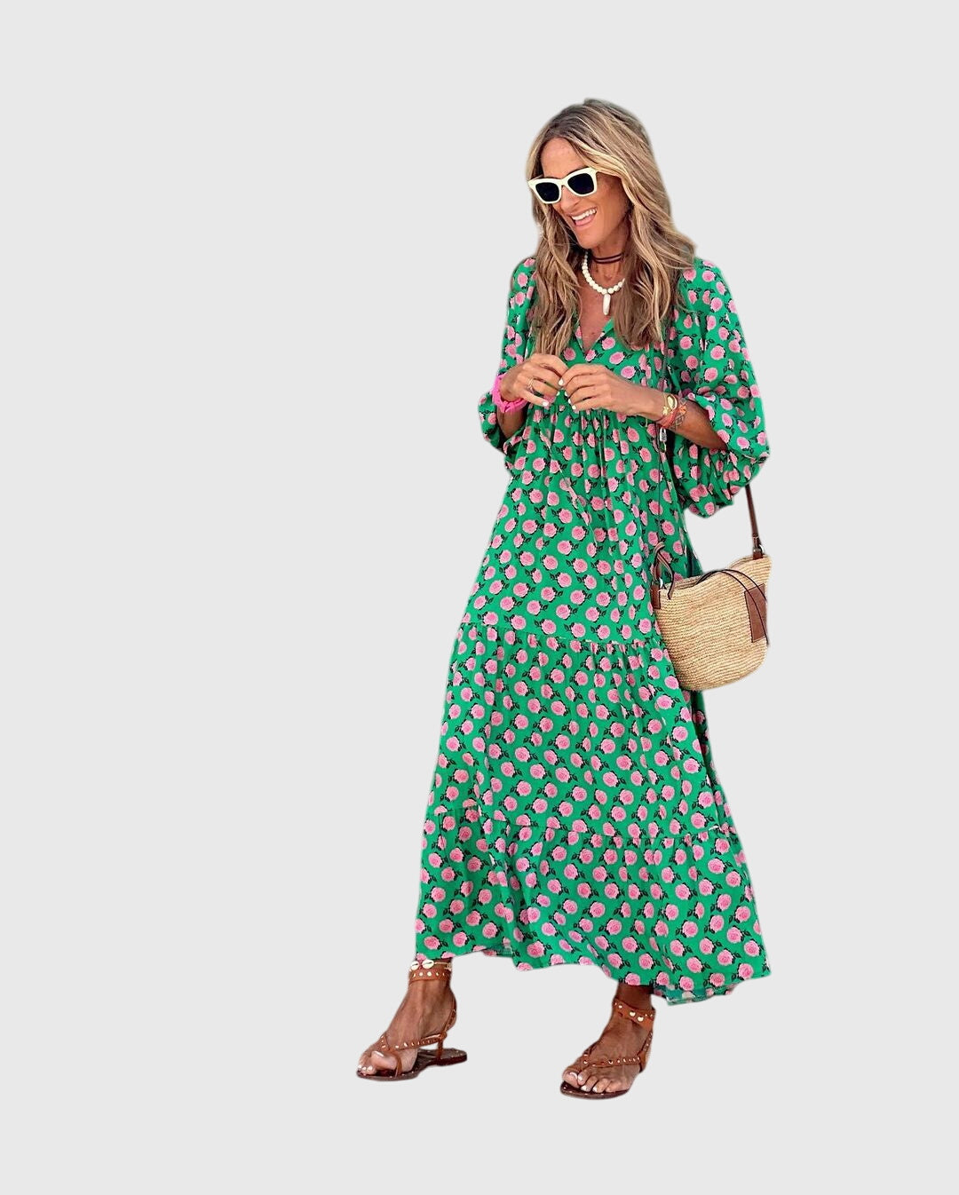 Evelyn | Boho Maxi Dress