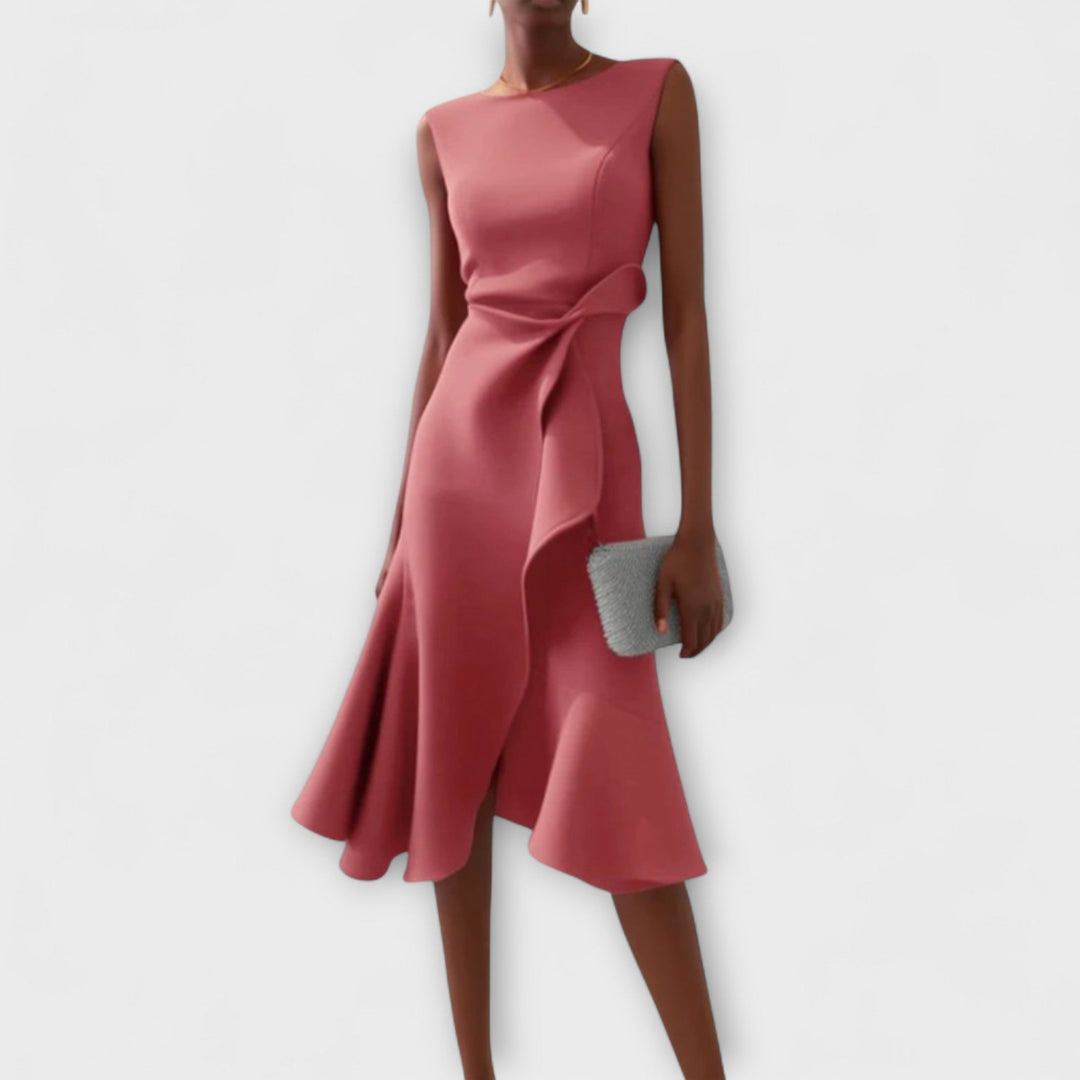 Evelyn | Sophisticated Midi Dress