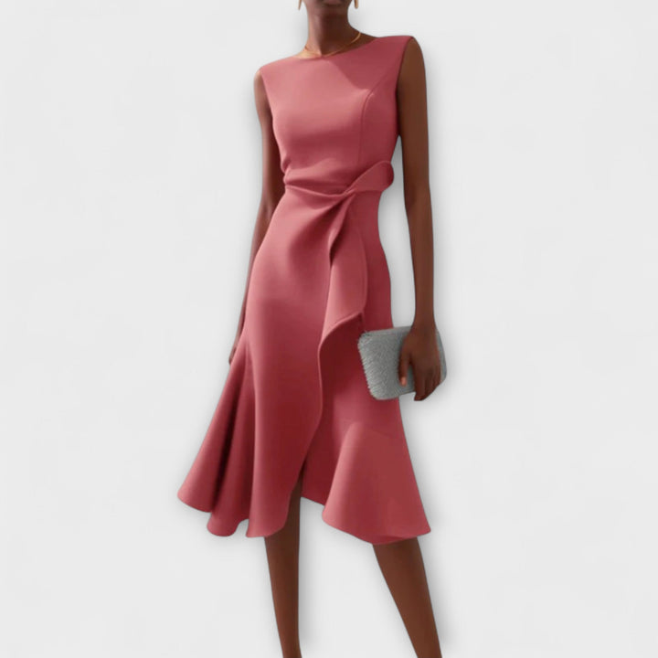 Evelyn | Sophisticated Midi Dress