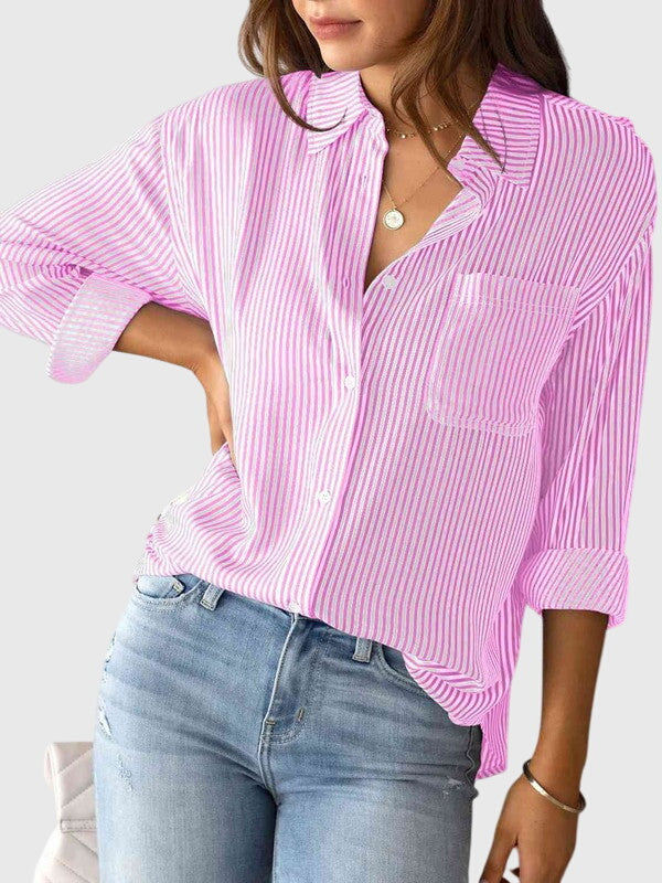 Evelyn | Collared Neck Shirt