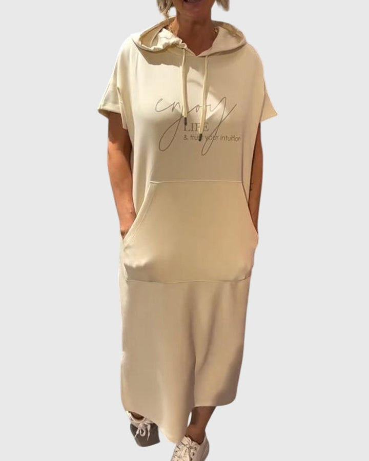 Evelyn | Casual Hoodie Dress
